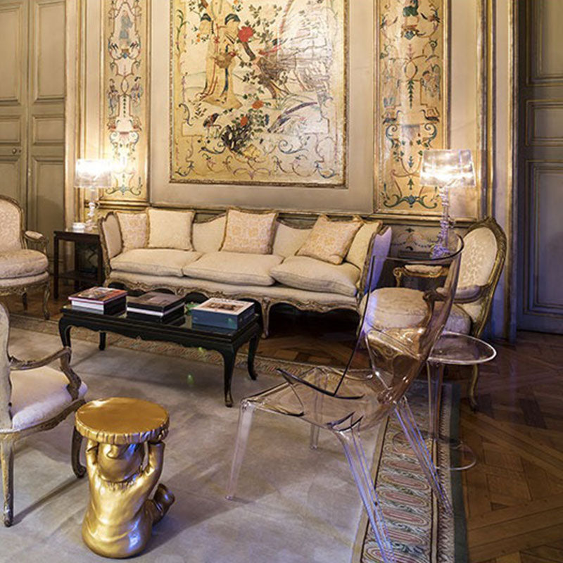正規代理店 Kartell カルテル アームチェア アンクルジム K6410 クリスタル