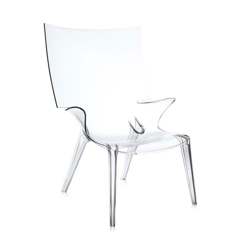 正規代理店 Kartell カルテル アームチェア アンクルジム K6410 クリスタル