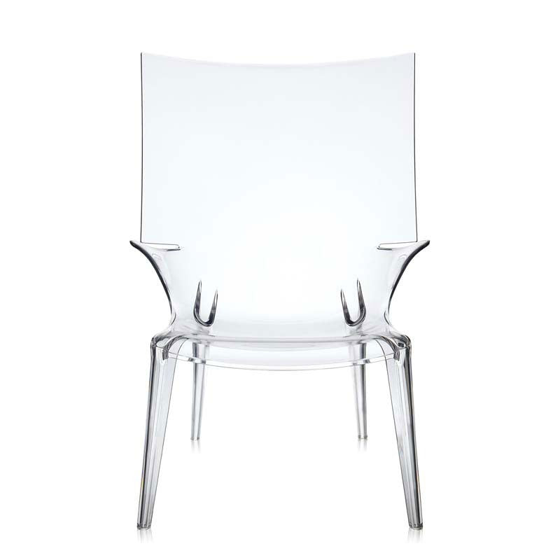 正規代理店 Kartell カルテル アームチェア アンクルジム K6410 クリスタル