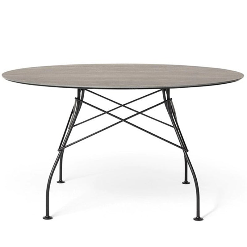 正規代理店 Kartell カルテル Glossy Outdoor R128 グロッシーアウトドアラウンド ガーデンテーブル K5578