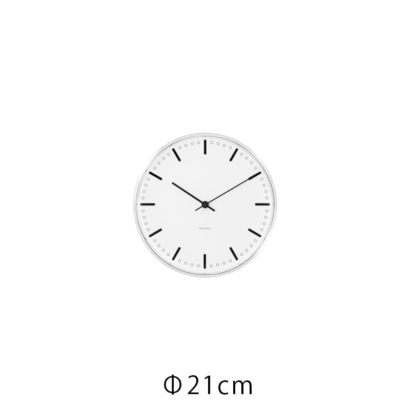ARNE JACOBSEN WallClock CITY HALL ウォールクロック シティホール 掛け時計