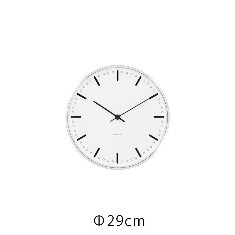 ARNE JACOBSEN WallClock CITY HALL ウォールクロック シティホール 掛け時計