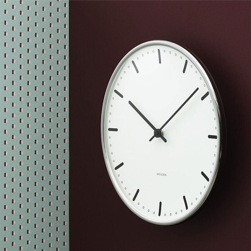 ARNE JACOBSEN WallClock CITY HALL ウォールクロック シティホール 掛け時計