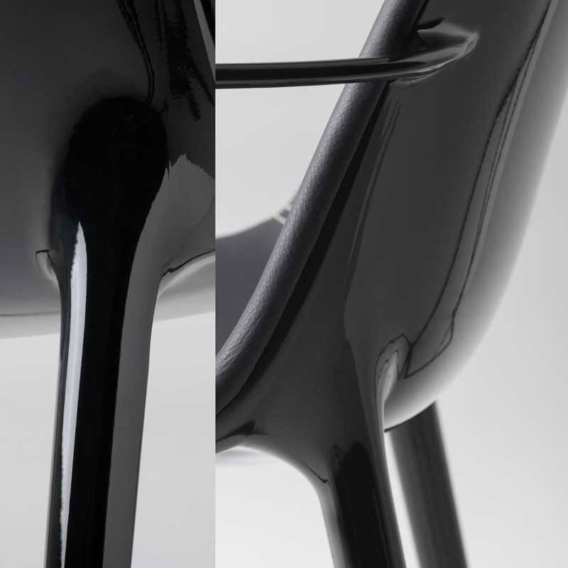 正規代理店 Kartell カルテル チェア H.H.H.Leather エイチエイチエイチレザー K5917 メーカー取寄品