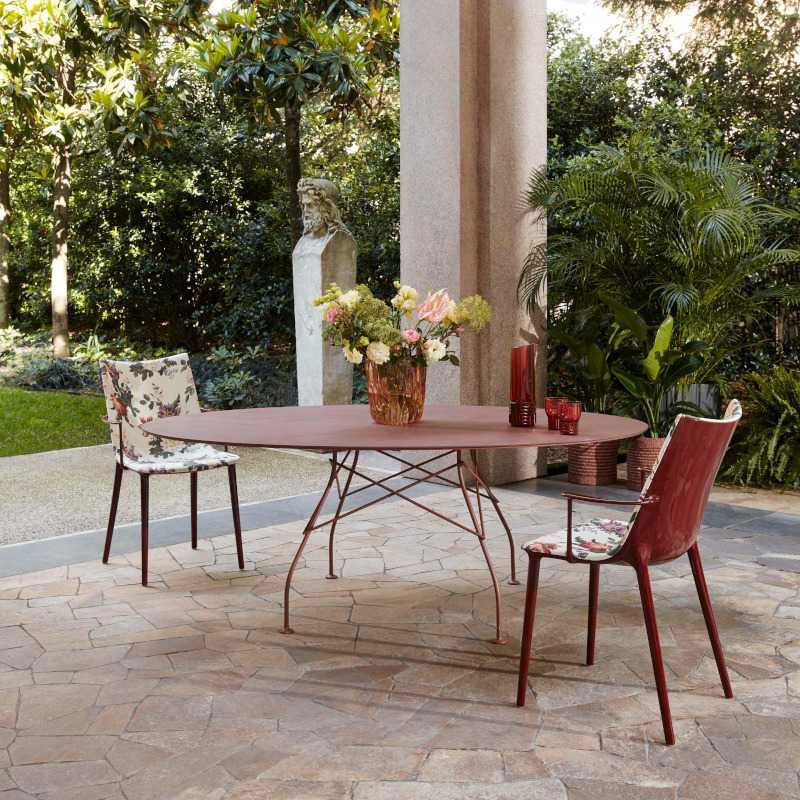 正規代理店 Kartell カルテル チェア H.H.H. Upholstered Fabric エイチエイチエイチファブリック K5918 メーカー取寄品