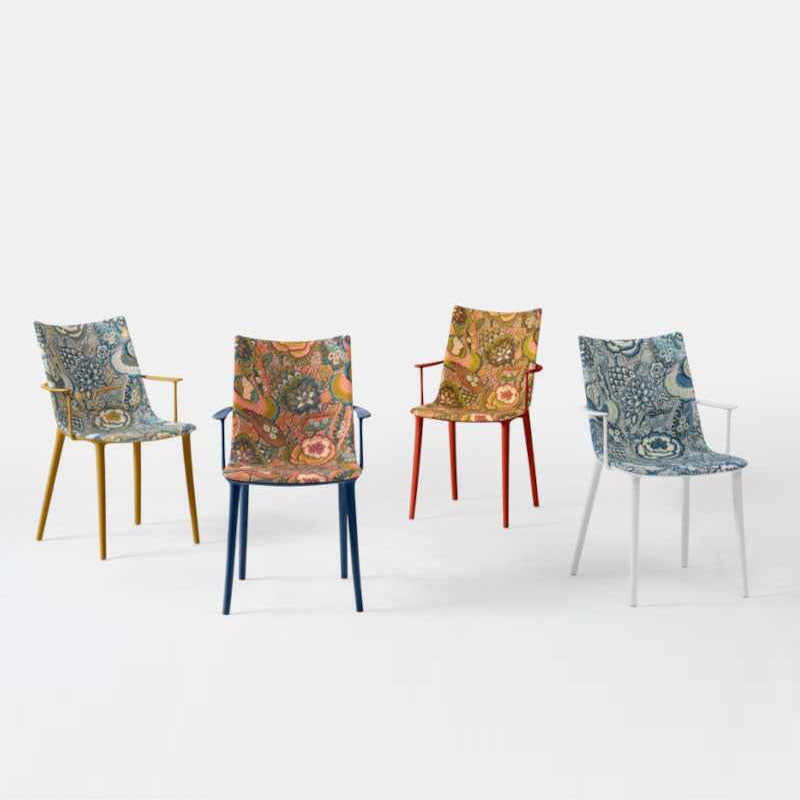 正規代理店 Kartell カルテル チェア H.H.H. Upholstered Fabric エイチエイチエイチファブリック K5918 メーカー取寄品