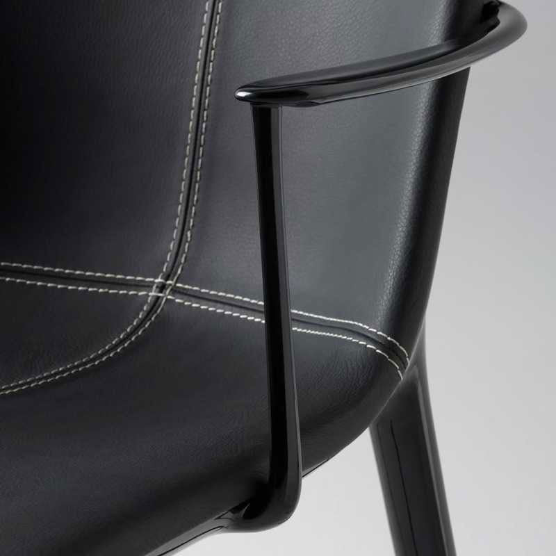 正規代理店 Kartell カルテル チェア H.H.H.Leather エイチエイチエイチレザー K5917 メーカー取寄品