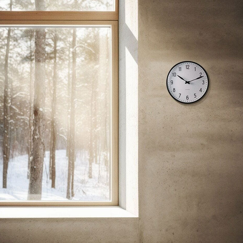 ARNE JACOBSEN WallClock STATION ウォールクロック ステーション 掛け時計
