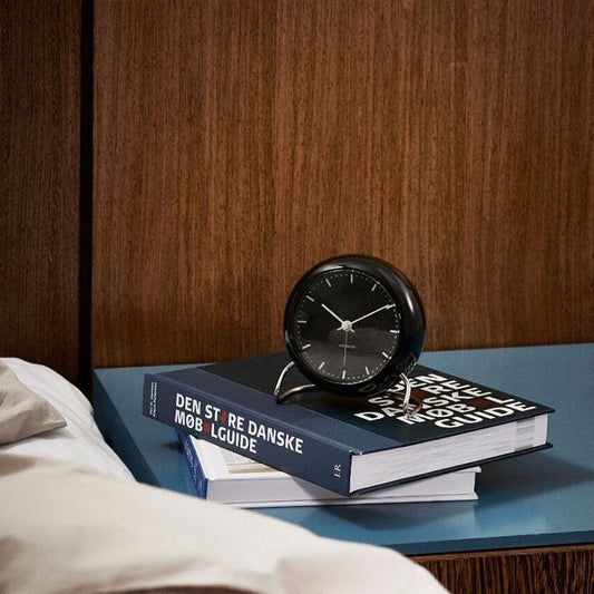 ARNE JACOBSEN TableClock CITY HALL BLACK テーブルクロック シティーホール ブラック 目覚まし時計 置時計