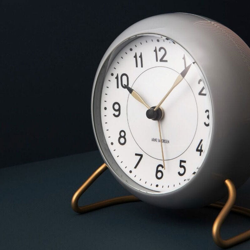 ARNE JACOBSEN TableClock STATION COLOR テーブルクロック ステーション カラー 目覚まし時計 置時計