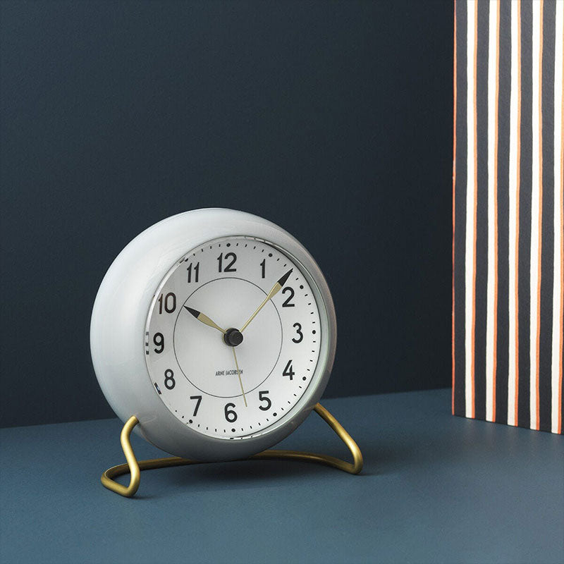 ARNE JACOBSEN TableClock STATION COLOR テーブルクロック ステーション カラー 目覚まし時計 置時計