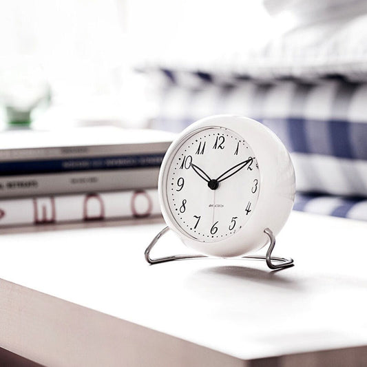 ARNE JACOBSEN TableClock LK WHITE テーブルクロック LK ホワイト 目覚まし時計 置時計