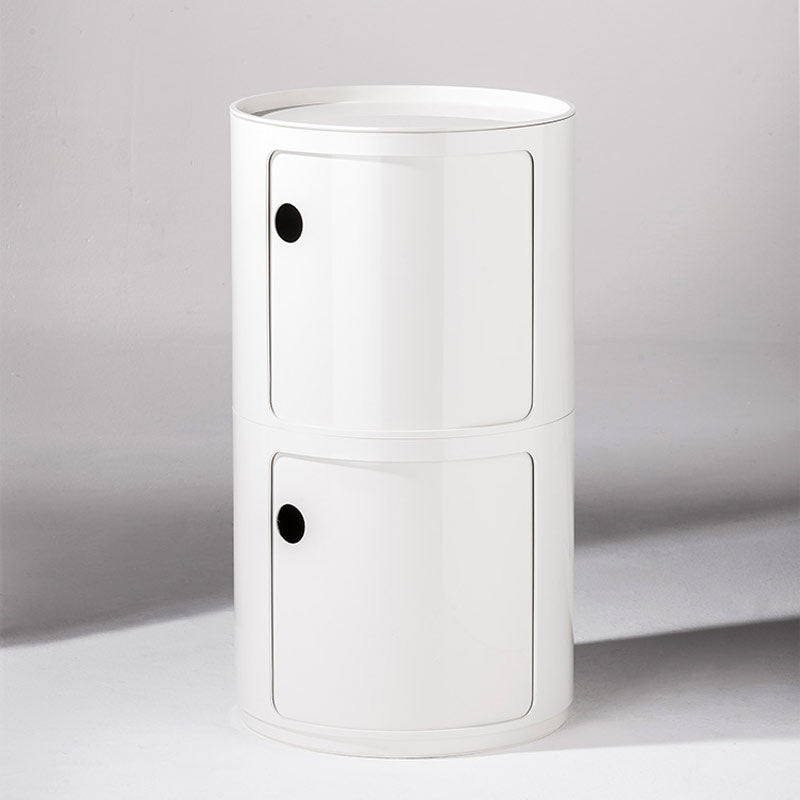 正規代理店 Kartell カルテル Componibili Round コンポニビリ ラウンド エレメント H2(天板トレイ付き)4933 Whiteホワイト