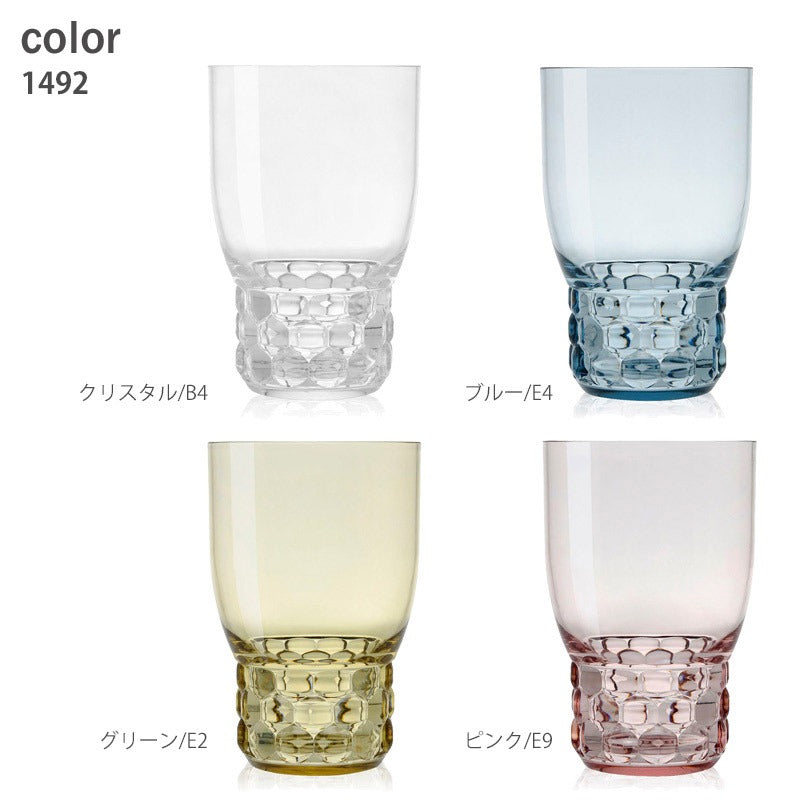 正規代理店 Kartell カルテル JelliesFamily ジェリーズウォーターグラス K1492