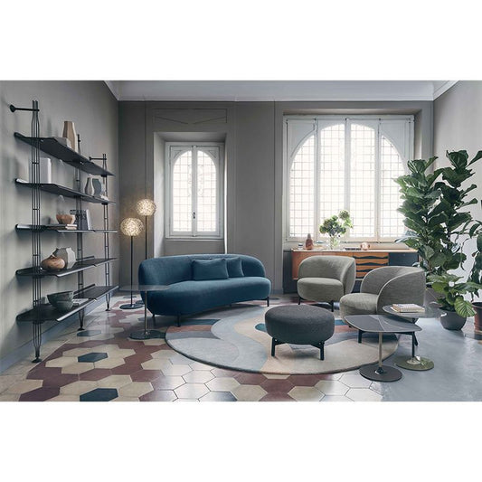 正規代理店 Kartell カルテル サイドテーブル Thierry ティエリー33H K4042 ガラストップ ソファテーブル