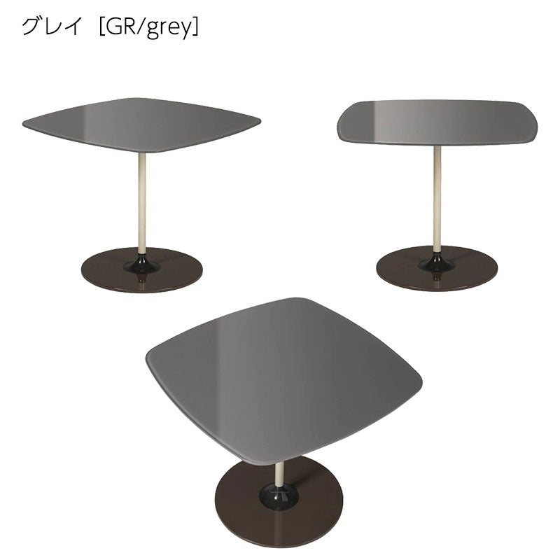 正規代理店 Kartell カルテル サイドテーブル Thierry ティエリー50L K4040 ガラストップ ソファテーブル