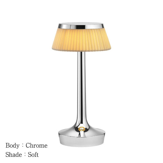 FLOS フロス テーブルランプ Bon Jour Unplugged OPTIC (ボンジュールアンプラグドオプティック) シェード:Soft テーブルランプ ポータブル FLOS正規品