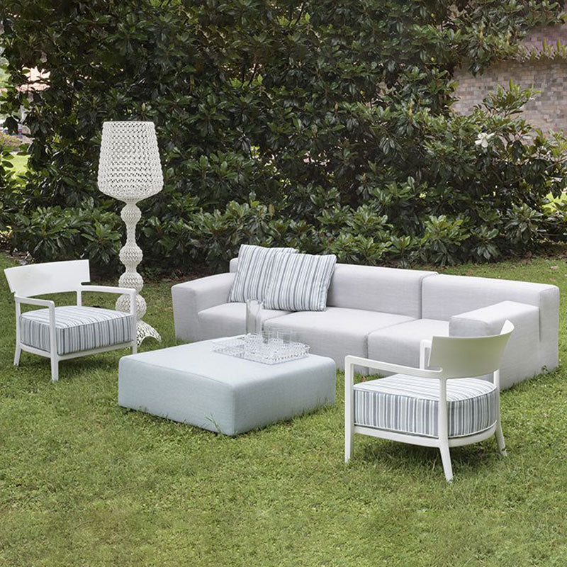 正規代理店 Kartell カルテル ソファ Plastics Outdoor SX プラスティックスアウトドア 右アーム K6294 モジュラー式 組み合わせ アレンジ メーカー取寄品