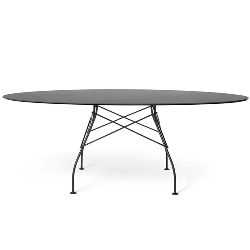 正規代理店 Kartell カルテル Glossy Outdoor Oval192 グロッシーアウトドアオーバル ガーデンテーブル K5573