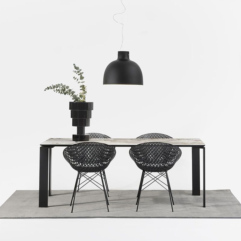 正規代理店 Kartell カルテル Four 190 フォー190D90セラミックトップ ダイニングテーブル K6524