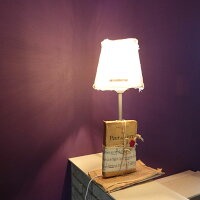 BORGO DELLE TOVAGLIE Read Me A Lot 47cm 古書テーブルライト