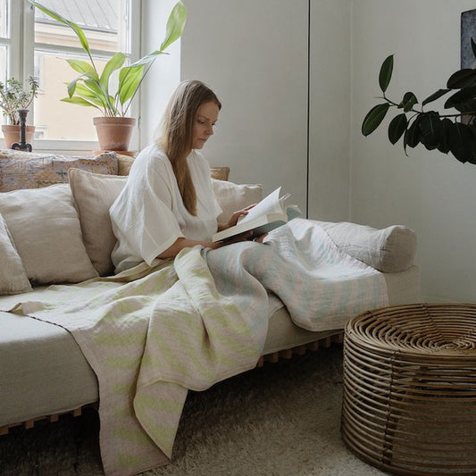 LAPUAN KANKURIT METSALAMPI マルチユースタオル 95×180cm ラプアン カンクリ ミナ ペルホネン