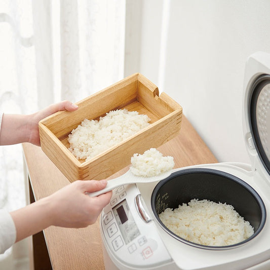 kirisai 桐のレンジでお櫃 しゃもじ付き 桐製 おひつ 電子レンジ対応 OSG-2 mmis 新生活 インテリア