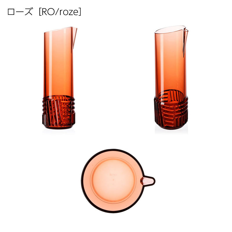 正規代理店 Kartell カルテル Trama Drink トラマドリンクカラフェ K1511 パトリシア ウルキオラ【取り寄せ商品】