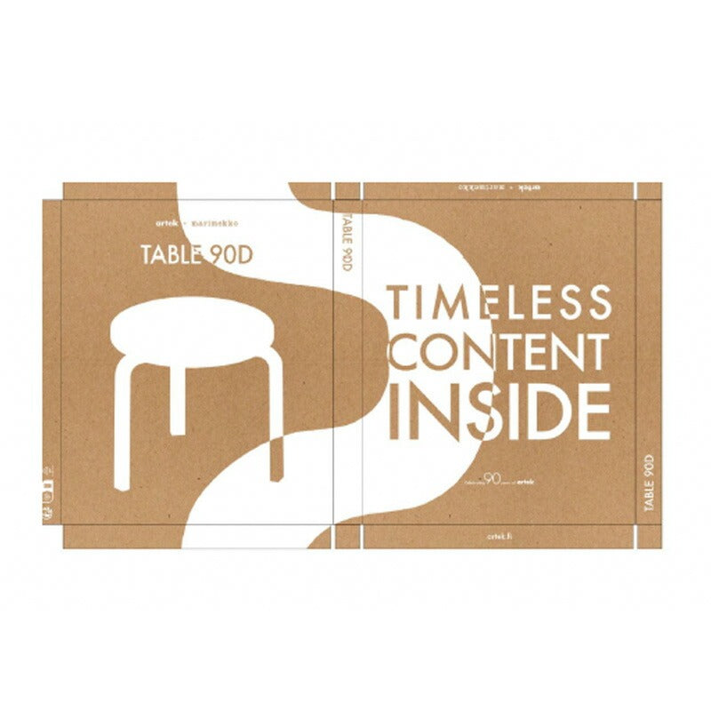 10/15発売 artek+marimekko TABLE 90D Seireeni 【2025年11月入荷予定】アルヴァ・アアルト Alvar Aalto マイヤ・イソラ Maija Isola