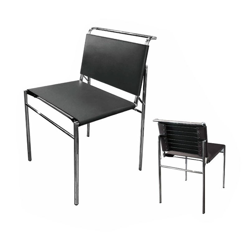 Eileen Gray / アイリーン・グレイ ロクエブリューン ダイニングチェア ブラック ホワイト CUOIO(9)カラー限定