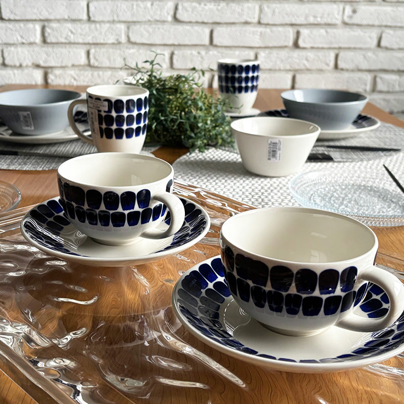 テーブルコーディネートセット 全25点セット ARABIA TUOKIO トゥオキオの青い冬 コーディネートセット