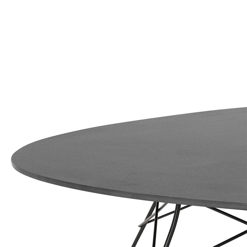正規代理店 Kartell カルテル Glossy Outdoor Oval192 グロッシーアウトドアオーバル ガーデンテーブル K5573