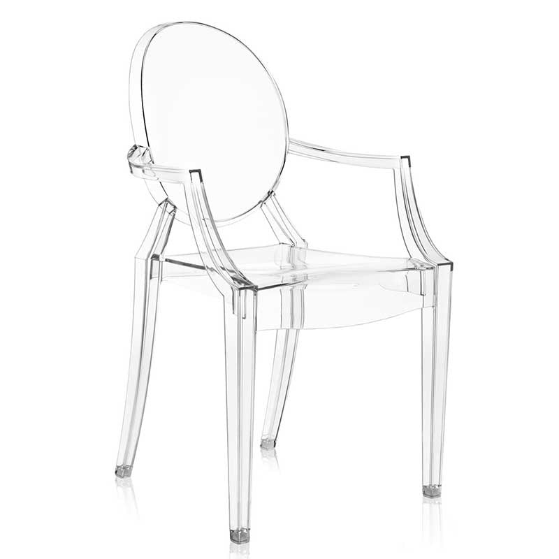 正規代理店 Kartell カルテル アームチェア Louis Ghost ルイ ゴースト K4852