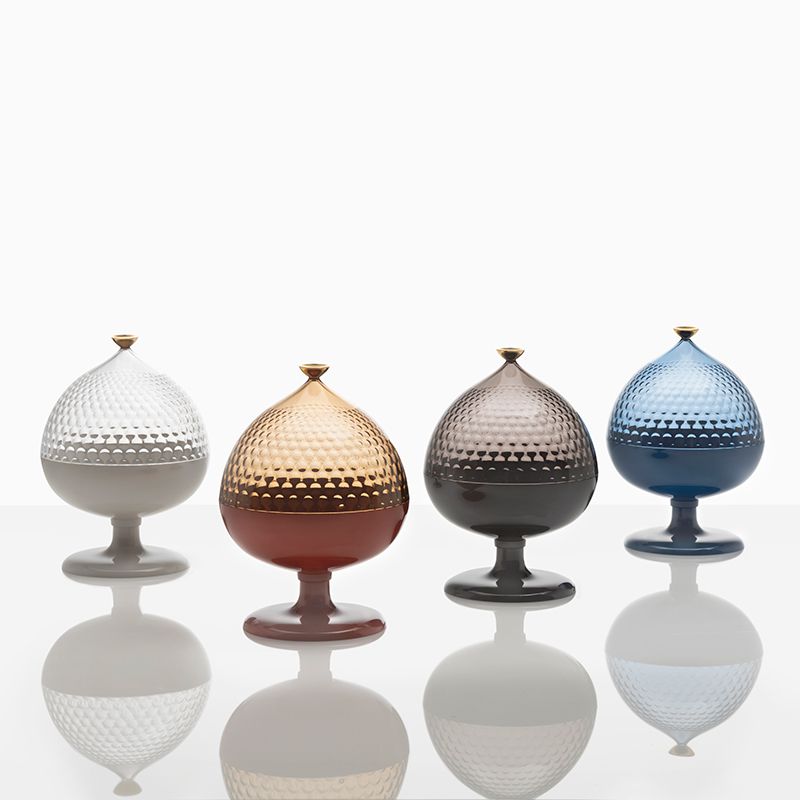 正規代理店 Kartell カルテル コンテナ 収納 お菓子入れ Pumo プーモ K1551 ファビオ・ノヴェンブレ テーブルコンテナ