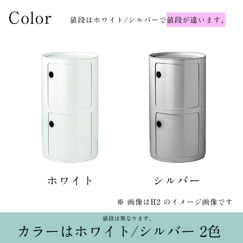 正規代理店 Kartell カルテル 専用パーツ Componibili コンポニビリ キャスター コンポニビリ専用 アクセサリ ラウンドエレメント/スクエアエレメント専用