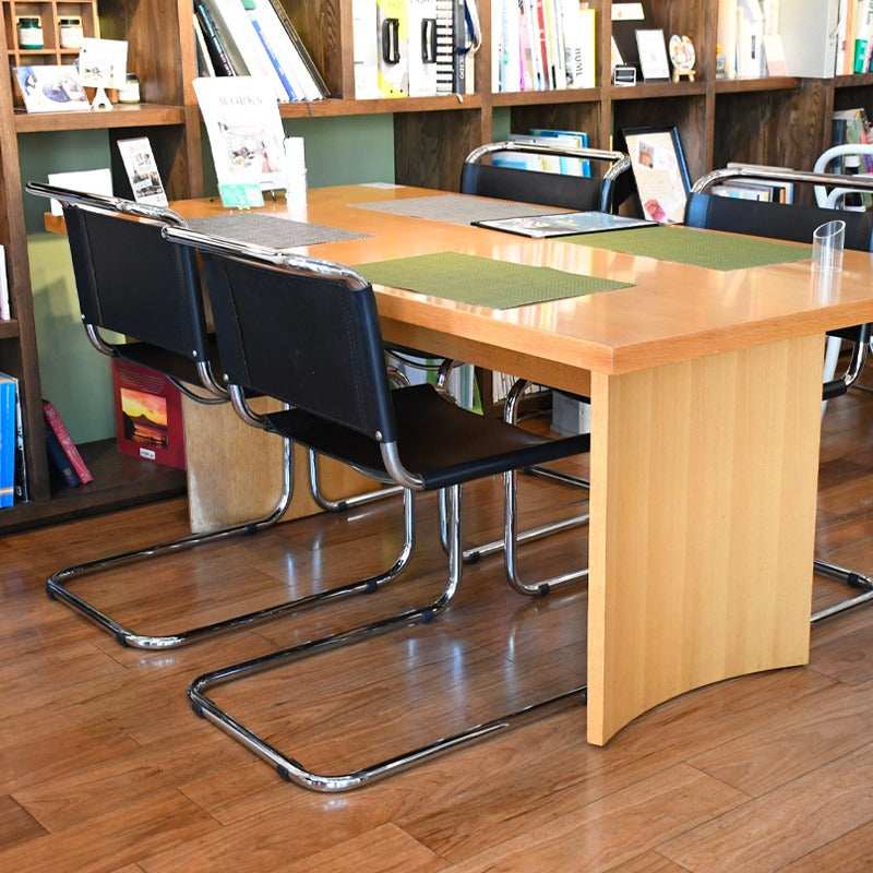 国内在庫 キャンティレバー S33 CUOIO革 カラーパイプ(RAL9006 White Aluminum) Mart Stam