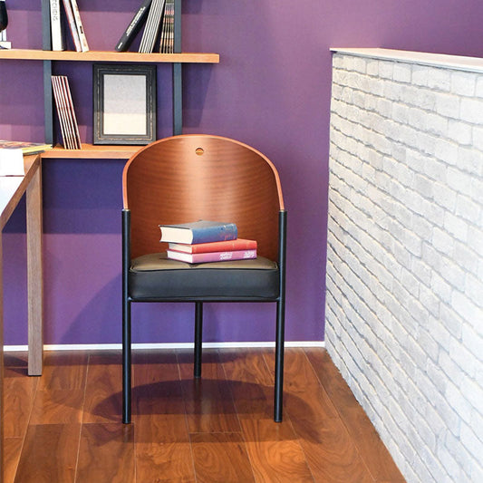 <イタリアオーダー> Philippe Starck / フィリップ・スタルク コステス マホガニー色 (シート革Cグレード)