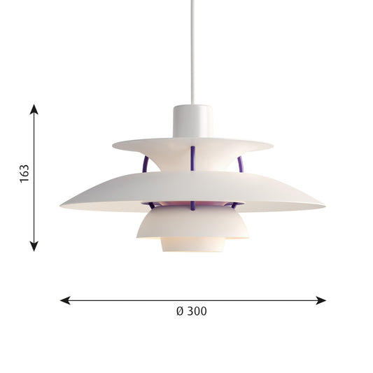 Louis Poulsen PH 5 ミニ (クラシック・ホワイト)【お取り寄せ商品】