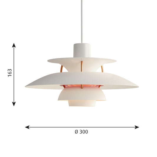 Louis Poulsen PH 5 ミニ (モダン・ホワイト)【お取り寄せ商品】