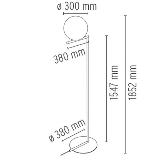 FLOS フロス IC Lights F2 Black