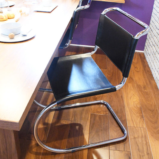 イタリア直輸入 MRチェア キャンティレバーチェア CUOIO革 Ludwig Mies van der Rohe