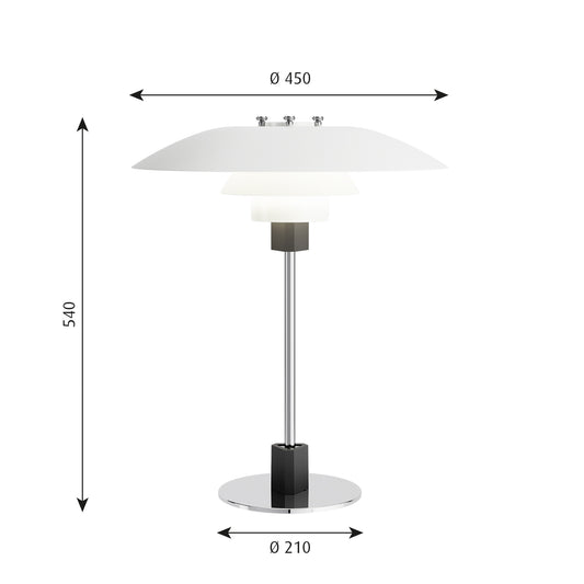 Louis Poulsen PH 4/3 テーブル【お取り寄せ商品】