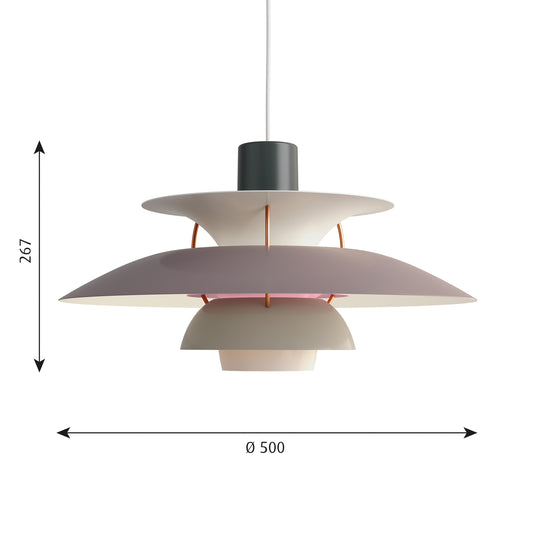 Louis Poulsen PH 5 (グレーグラデーション)【お取り寄せ商品】