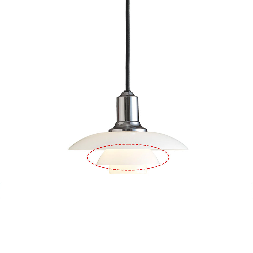Louis Poulsen PH 2/1 ペンダント(ミドルシェードのみ)【お取り寄せ商品】