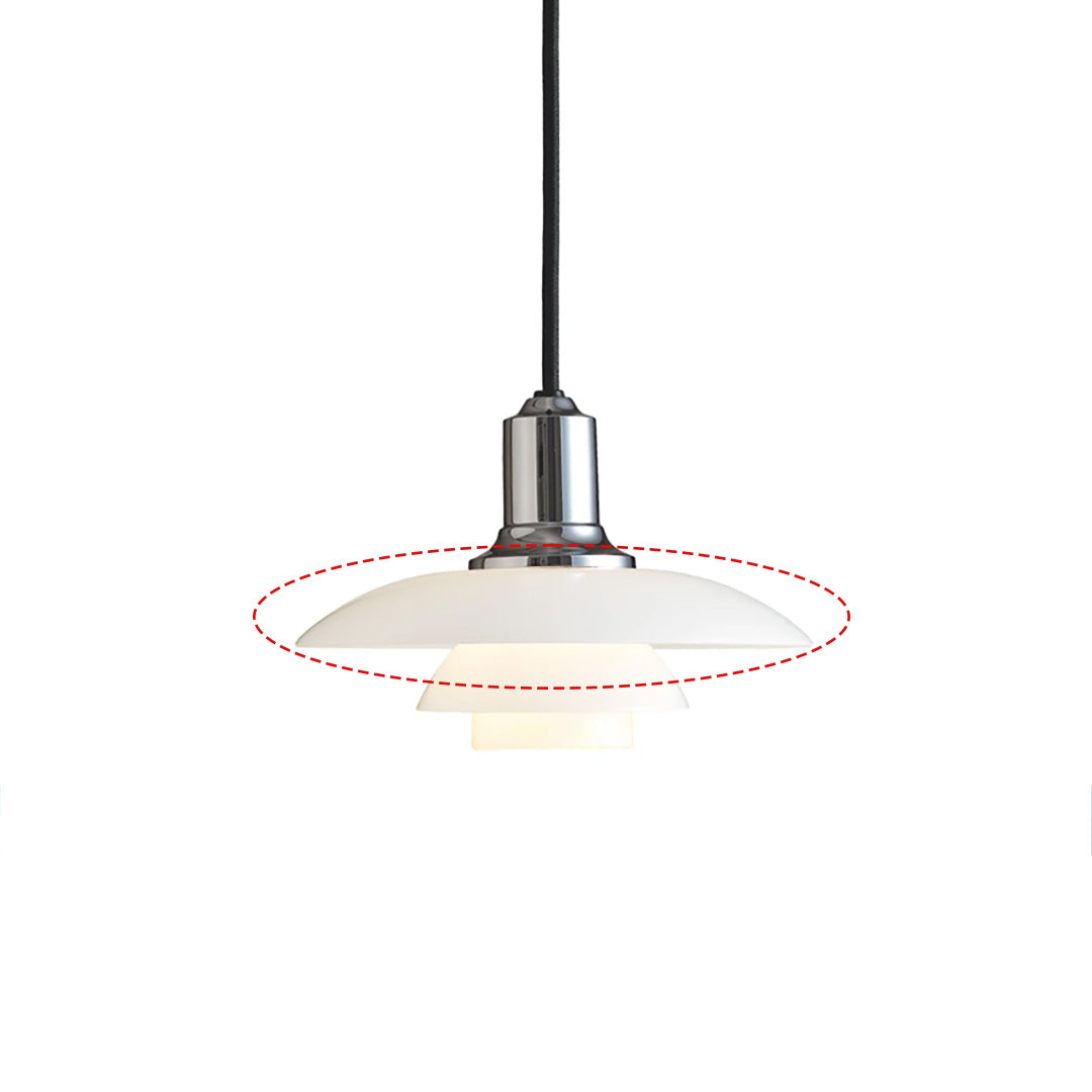 Louis Poulsen PH 2/1 ペンダント(アッパーシェードのみ)【お取り寄せ商品】