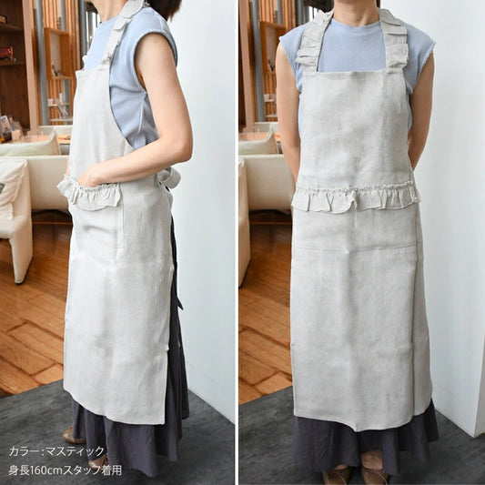 BORGO DELLE TOVAGLIE フリルエプロン