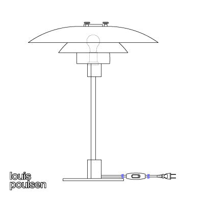 Louis Poulsen PH 4/3 テーブル【お取り寄せ商品】
