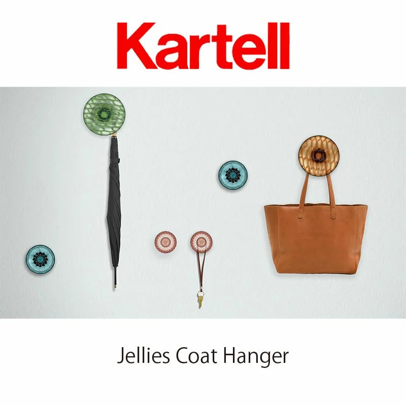 正規代理店 Kartell カルテル JelliesCoatHanger ジェリーズコートハンガー (S) K4754 ・(M) K4753 ・(L) K4752