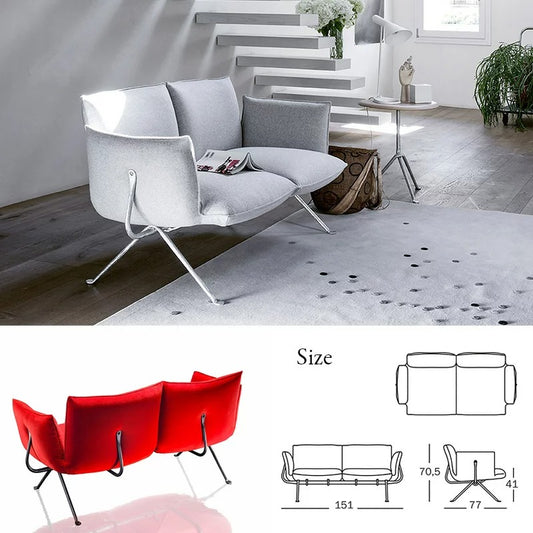 MAGIS マジス Officina sofa 2seater オフィチーナソファ 2シーター ファブリック2 SD2246 SD2247