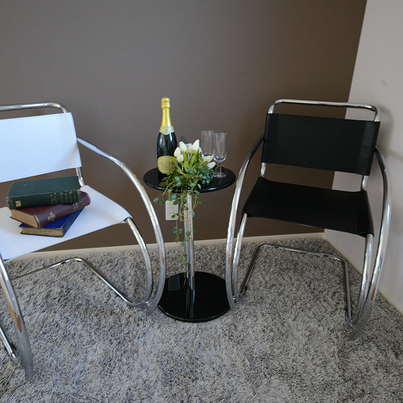 <イタリアオーダー> Ludwig Mies van der Rohe / ミース・ファンデルローエ MR10チェア アーム付